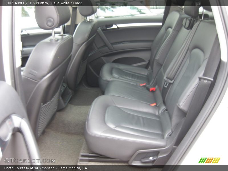 Calla White / Black 2007 Audi Q7 3.6 quattro