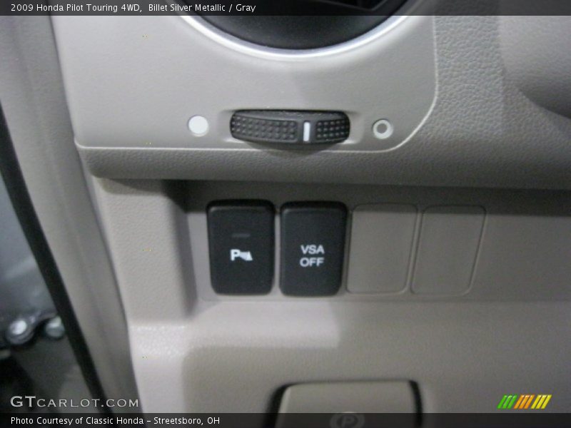 Billet Silver Metallic / Gray 2009 Honda Pilot Touring 4WD