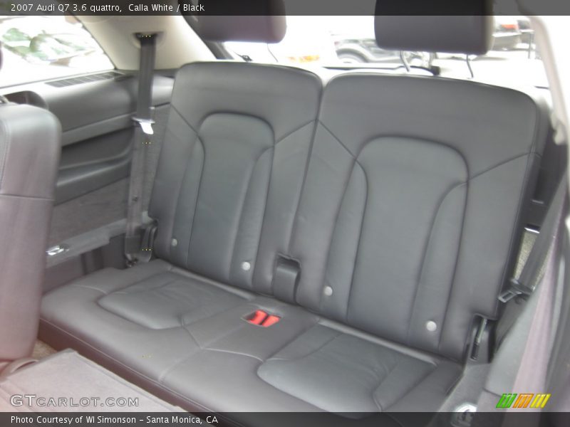Calla White / Black 2007 Audi Q7 3.6 quattro