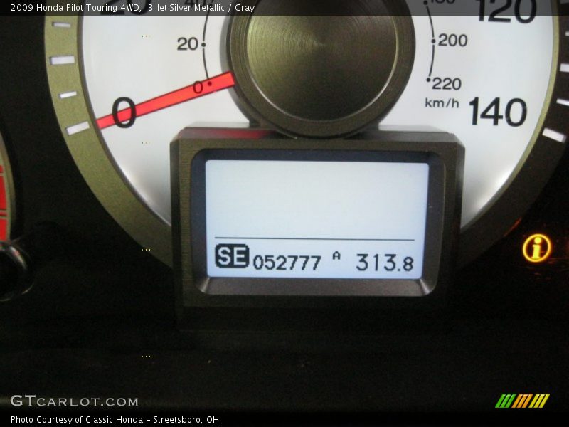 Billet Silver Metallic / Gray 2009 Honda Pilot Touring 4WD