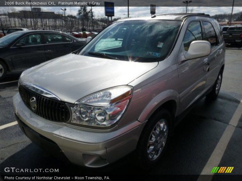 Platinum Metallic / Gray 2006 Buick Rendezvous CXL