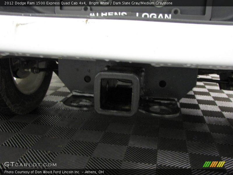 Bright White / Dark Slate Gray/Medium Graystone 2012 Dodge Ram 1500 Express Quad Cab 4x4