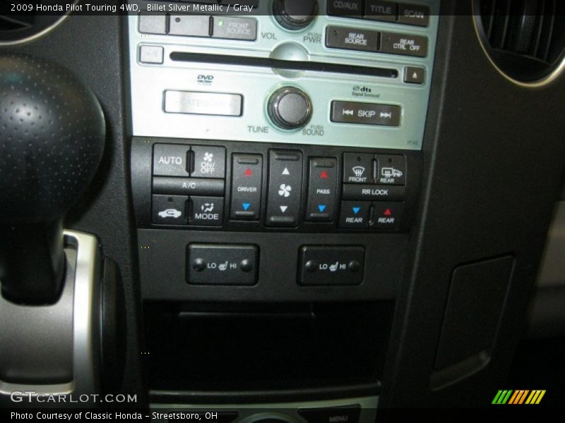 Billet Silver Metallic / Gray 2009 Honda Pilot Touring 4WD