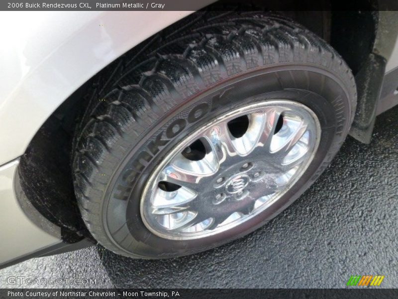 Platinum Metallic / Gray 2006 Buick Rendezvous CXL