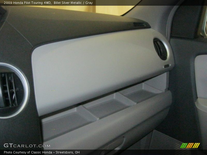 Billet Silver Metallic / Gray 2009 Honda Pilot Touring 4WD