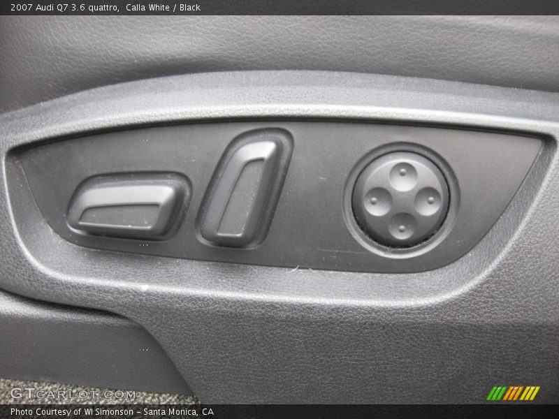 Calla White / Black 2007 Audi Q7 3.6 quattro