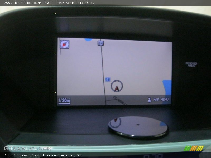 Billet Silver Metallic / Gray 2009 Honda Pilot Touring 4WD