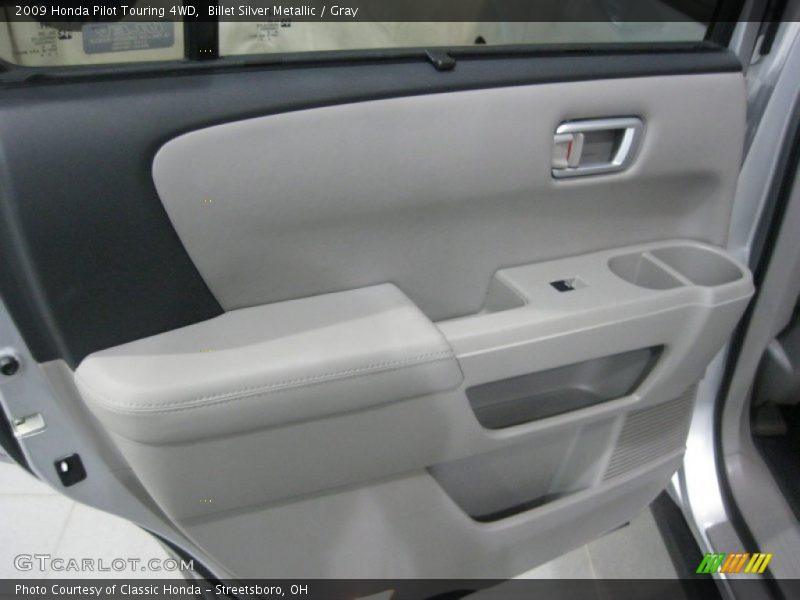 Billet Silver Metallic / Gray 2009 Honda Pilot Touring 4WD
