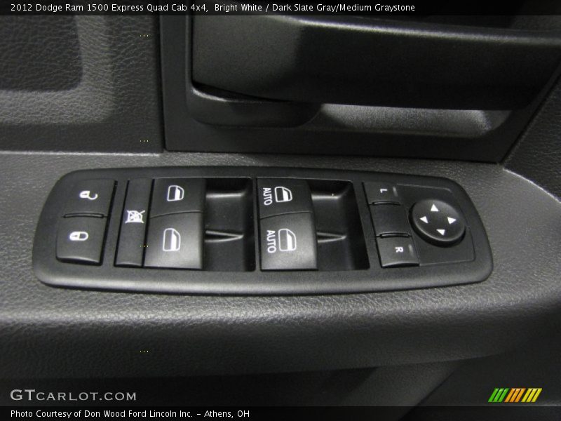 Bright White / Dark Slate Gray/Medium Graystone 2012 Dodge Ram 1500 Express Quad Cab 4x4