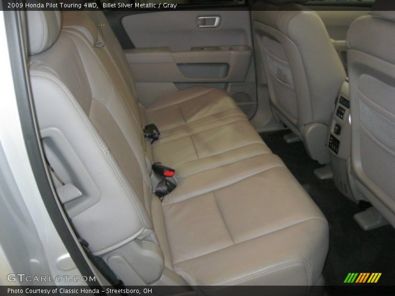 Billet Silver Metallic / Gray 2009 Honda Pilot Touring 4WD