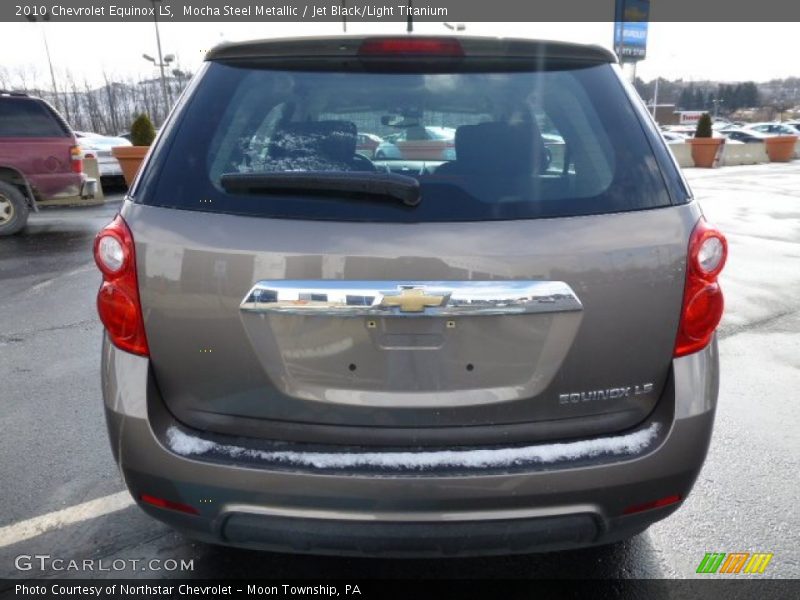 Mocha Steel Metallic / Jet Black/Light Titanium 2010 Chevrolet Equinox LS