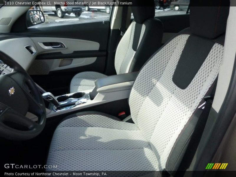 Mocha Steel Metallic / Jet Black/Light Titanium 2010 Chevrolet Equinox LS