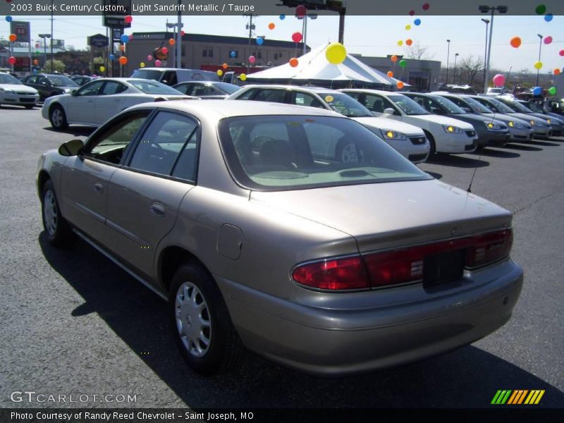 Light Sandrift Metallic / Taupe 2003 Buick Century Custom