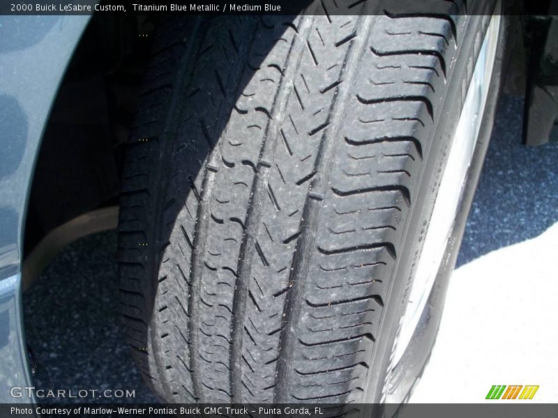 Titanium Blue Metallic / Medium Blue 2000 Buick LeSabre Custom