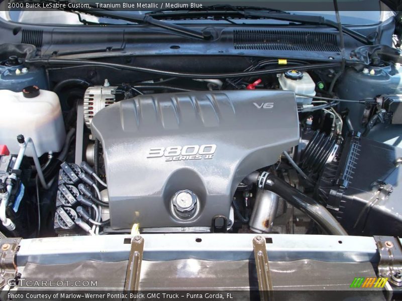 Titanium Blue Metallic / Medium Blue 2000 Buick LeSabre Custom