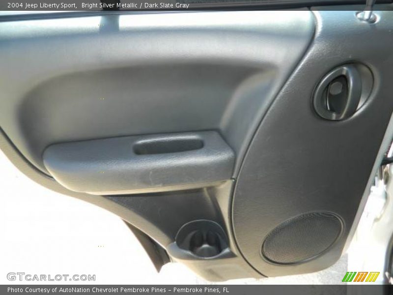 Bright Silver Metallic / Dark Slate Gray 2004 Jeep Liberty Sport