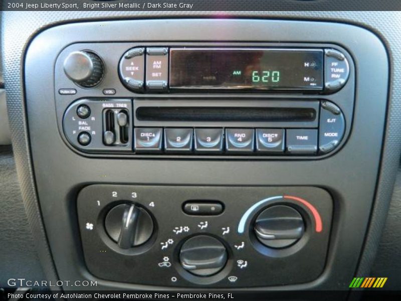 Bright Silver Metallic / Dark Slate Gray 2004 Jeep Liberty Sport