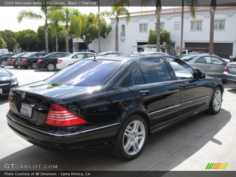 Black / Charcoal 2006 Mercedes-Benz S 500 Sedan