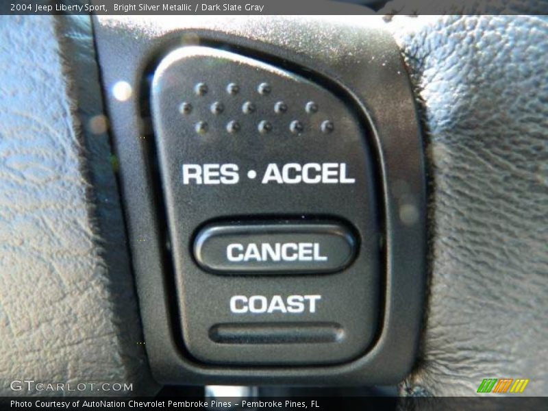 Bright Silver Metallic / Dark Slate Gray 2004 Jeep Liberty Sport