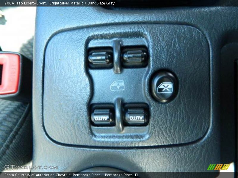 Bright Silver Metallic / Dark Slate Gray 2004 Jeep Liberty Sport