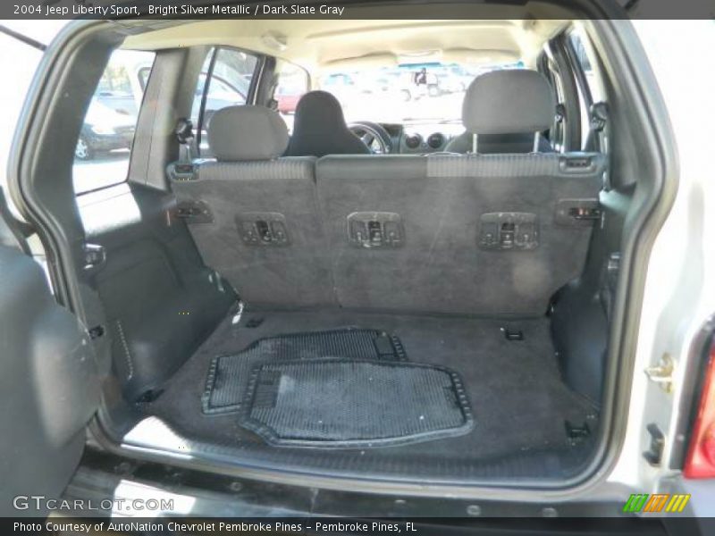 Bright Silver Metallic / Dark Slate Gray 2004 Jeep Liberty Sport