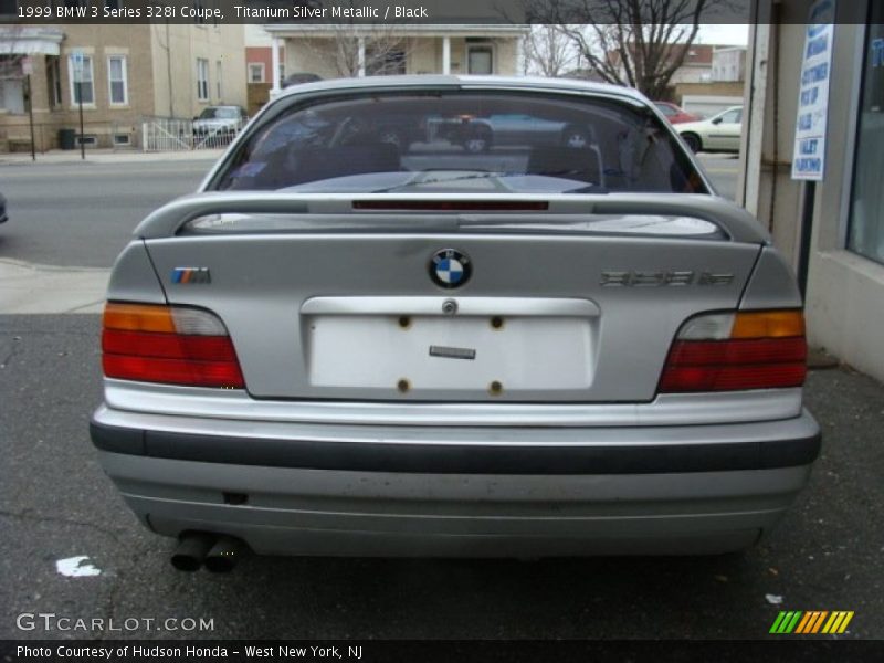 Titanium Silver Metallic / Black 1999 BMW 3 Series 328i Coupe