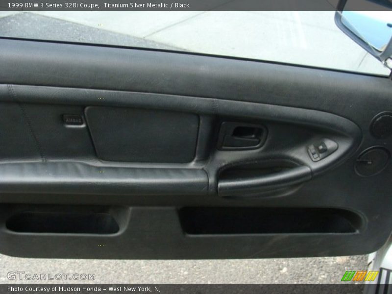 Titanium Silver Metallic / Black 1999 BMW 3 Series 328i Coupe