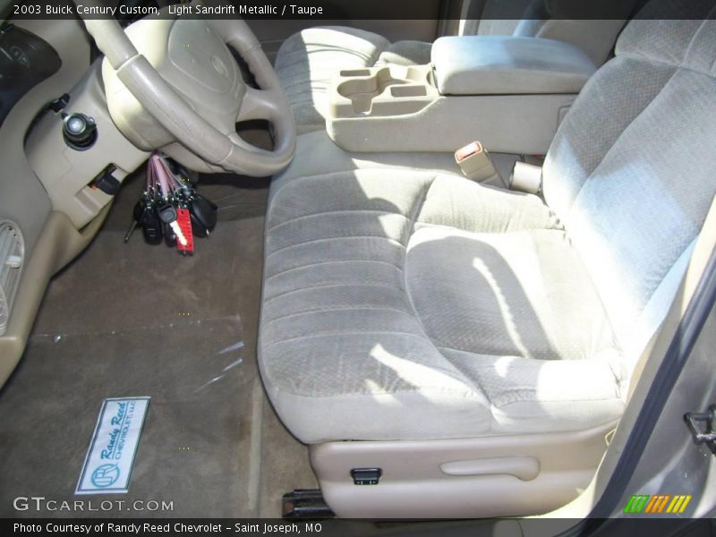 Light Sandrift Metallic / Taupe 2003 Buick Century Custom