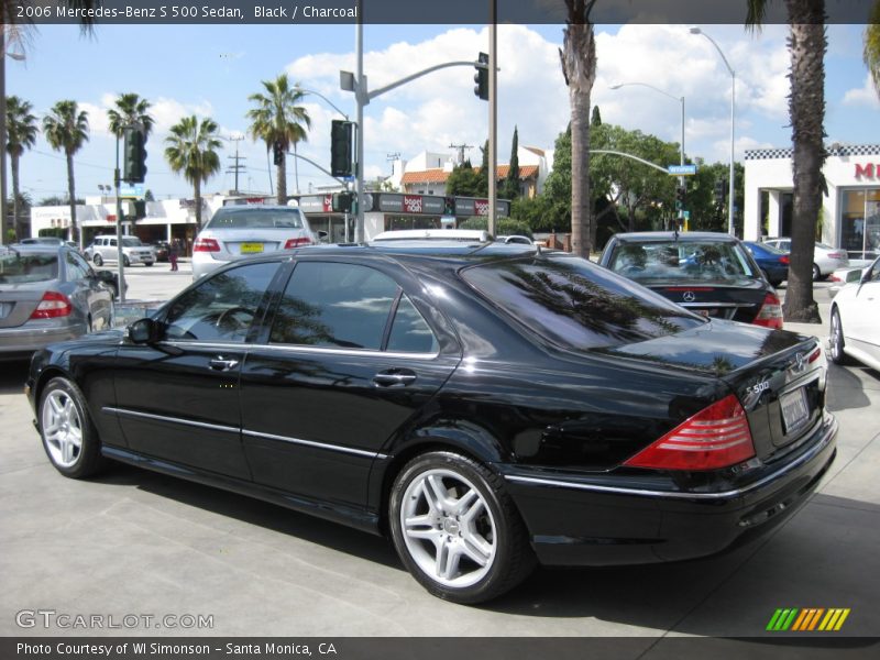 Black / Charcoal 2006 Mercedes-Benz S 500 Sedan