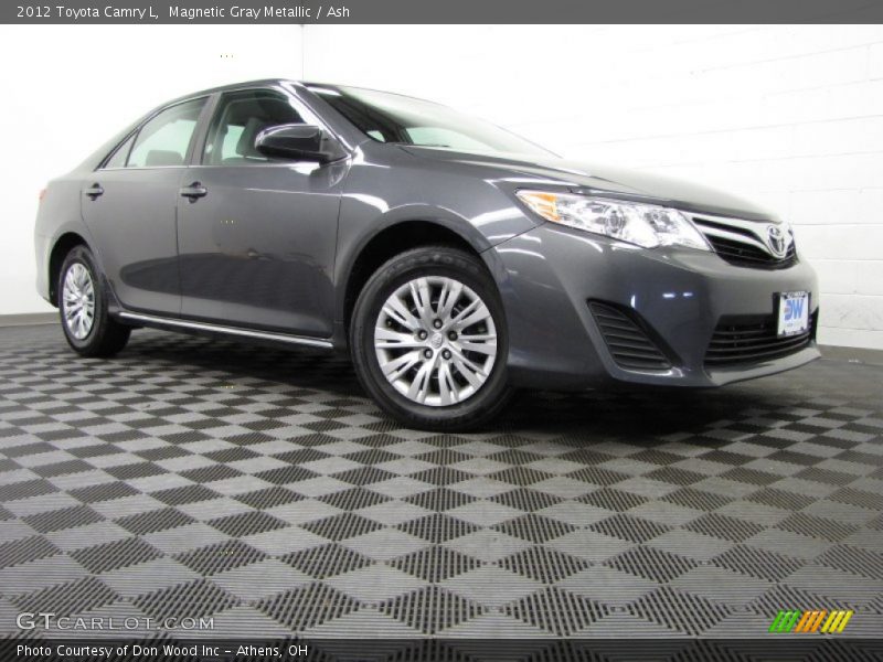 Magnetic Gray Metallic / Ash 2012 Toyota Camry L