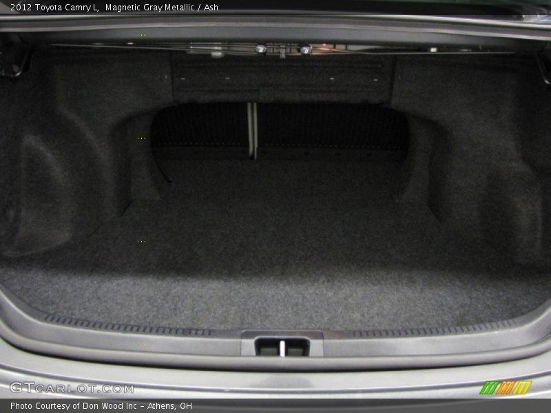 Magnetic Gray Metallic / Ash 2012 Toyota Camry L