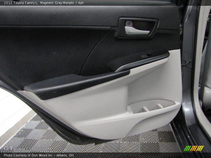 Magnetic Gray Metallic / Ash 2012 Toyota Camry L