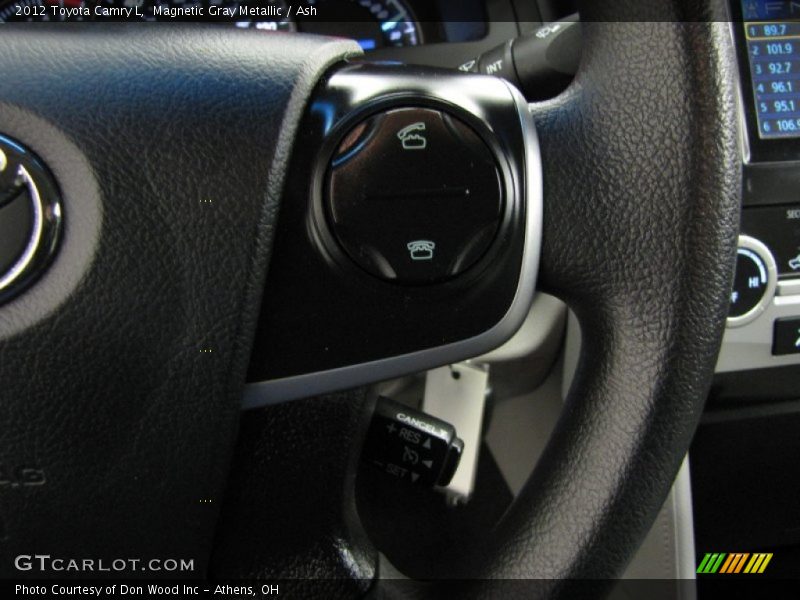 Magnetic Gray Metallic / Ash 2012 Toyota Camry L