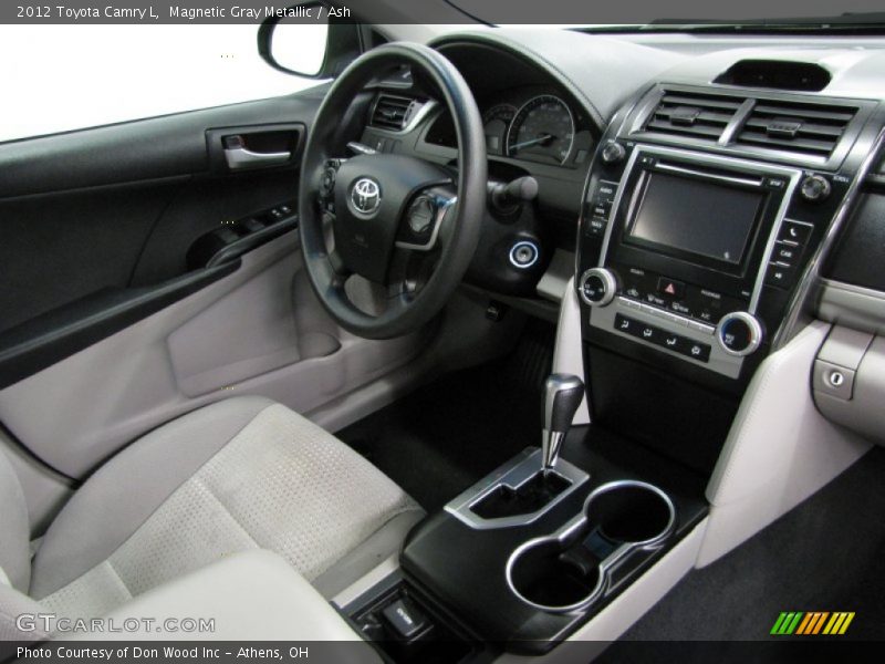 Magnetic Gray Metallic / Ash 2012 Toyota Camry L