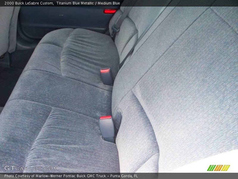 Titanium Blue Metallic / Medium Blue 2000 Buick LeSabre Custom
