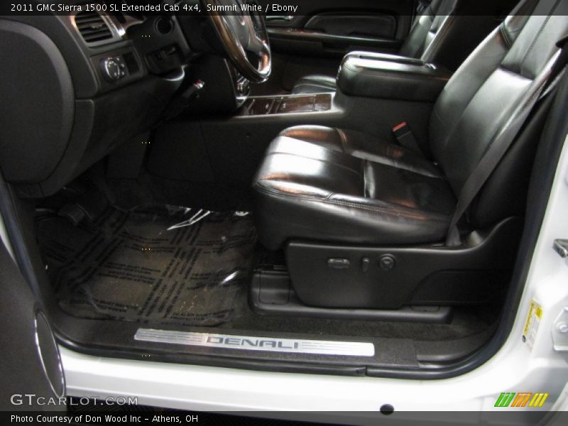 Summit White / Ebony 2011 GMC Sierra 1500 SL Extended Cab 4x4