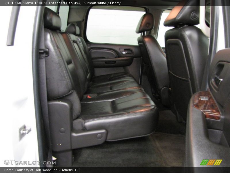 Summit White / Ebony 2011 GMC Sierra 1500 SL Extended Cab 4x4