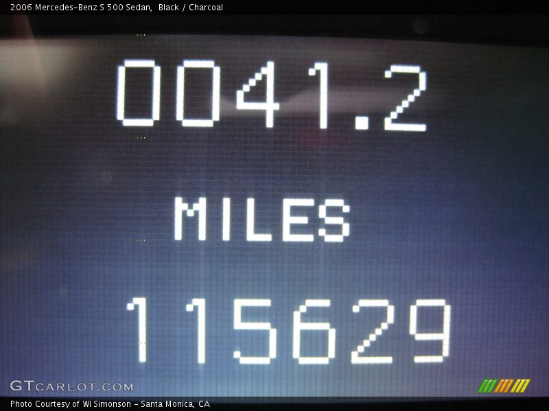 Black / Charcoal 2006 Mercedes-Benz S 500 Sedan