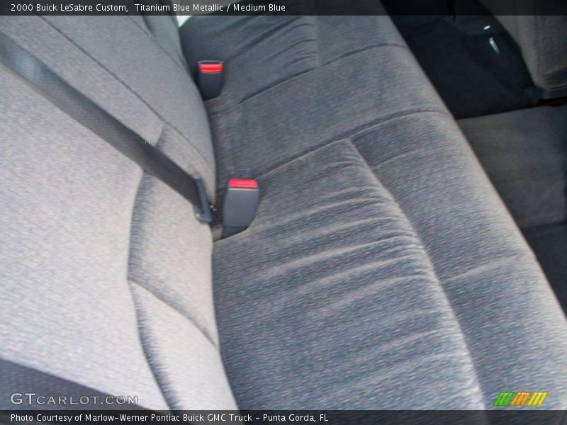 Titanium Blue Metallic / Medium Blue 2000 Buick LeSabre Custom