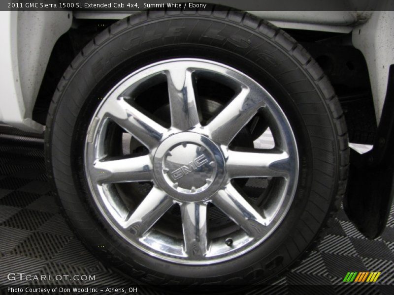 Summit White / Ebony 2011 GMC Sierra 1500 SL Extended Cab 4x4