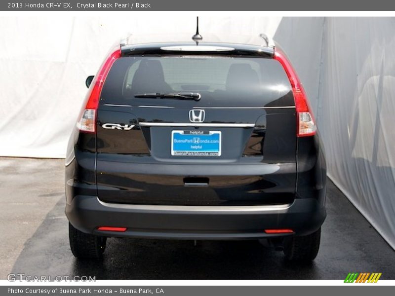 Crystal Black Pearl / Black 2013 Honda CR-V EX