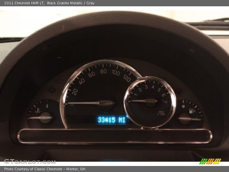 Black Granite Metallic / Gray 2011 Chevrolet HHR LT