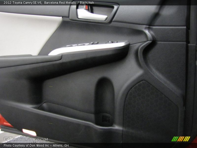 Barcelona Red Metallic / Black/Ash 2012 Toyota Camry SE V6