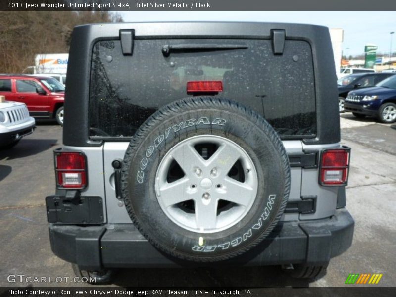 Billet Silver Metallic / Black 2013 Jeep Wrangler Unlimited Sport S 4x4