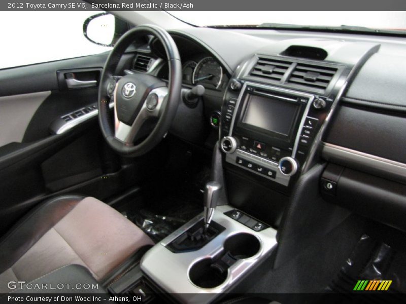 Barcelona Red Metallic / Black/Ash 2012 Toyota Camry SE V6