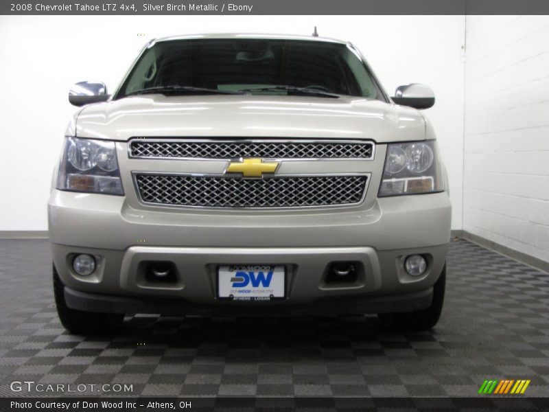 Silver Birch Metallic / Ebony 2008 Chevrolet Tahoe LTZ 4x4