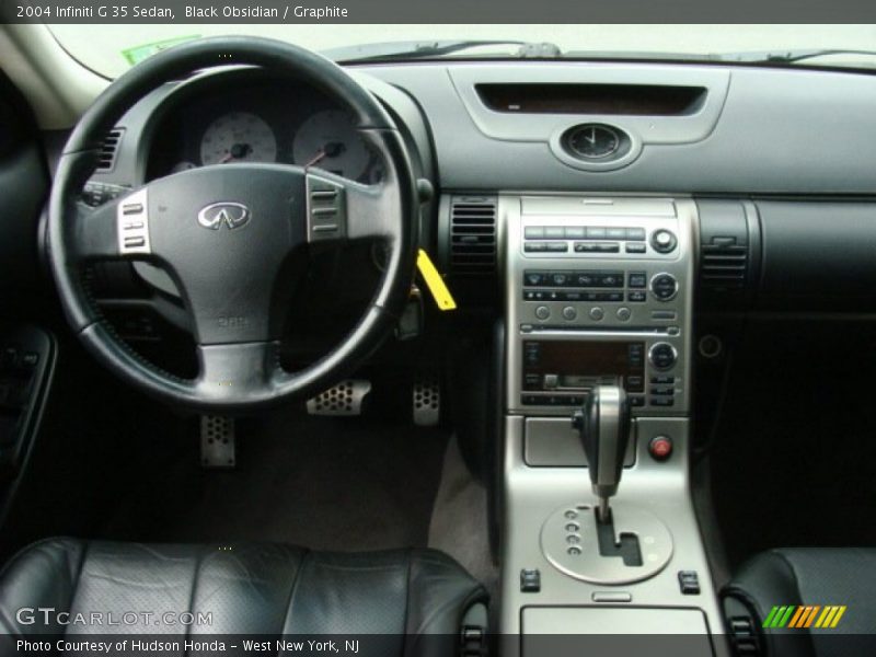 Black Obsidian / Graphite 2004 Infiniti G 35 Sedan