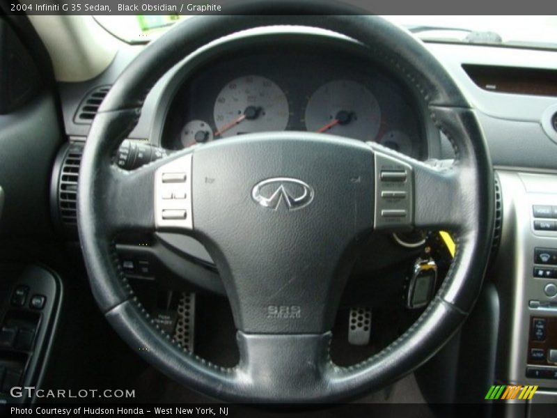 Black Obsidian / Graphite 2004 Infiniti G 35 Sedan