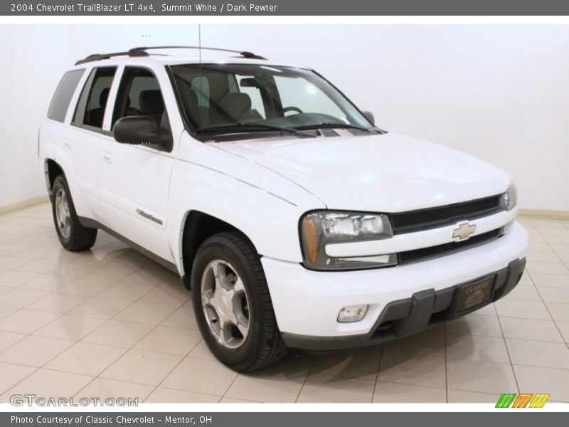 Summit White / Dark Pewter 2004 Chevrolet TrailBlazer LT 4x4