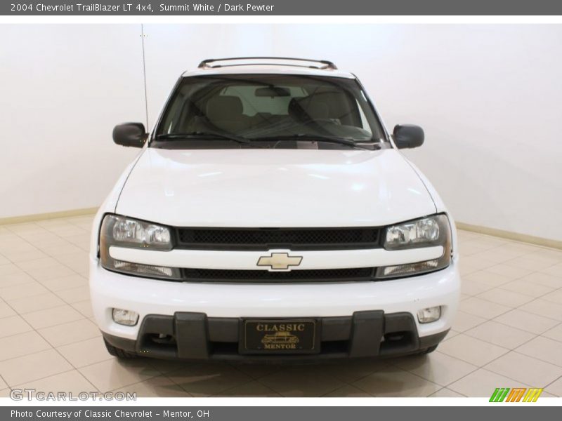 Summit White / Dark Pewter 2004 Chevrolet TrailBlazer LT 4x4